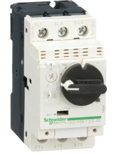 SE Моторна защита TeSys GV2P 1.1kW TM 2.5…4A 100kA - GV2P08 - Цена | LEDs4economy