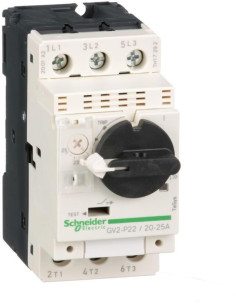 SE Моторна защита TeSys GV2P 11kW TM 20…25A 50kA - GV2P22 - Цена | LEDs4economy