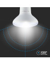 LED Крушка - SAMSUNG ЧИП 10W E27 R80 3000K - 5
