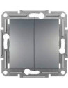 SE Сериен девиаторен ключ цвят Стомана Asfora - EPH0600162 - Цена | LEDs4economy