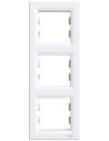 SE Рамка 3х вертикална цвят Бял Asfora - EPH5810321 - Цена | LEDs4economy