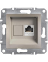 SE Розетка RJ45 UTP cat.6 цвят Бронз Asfora - EPH4700169 - Цена | LEDs4economy
