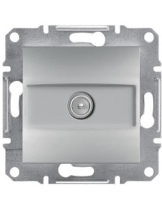 SE Розетка TV крайна 1dB цвят Алуминий Asfora - EPH3200161 - Цена | LEDs4economy