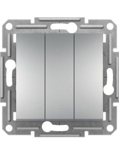 SE Троен ключ цвят Алуминий Asfora - EPH2100161 - Цена | LEDs4economy