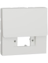 SE Лицев панел 45х45мм за 1х SCS/LCD оптика 2 мод. цвят Бял Unica - NU943918 - Цена | LEDs4economy