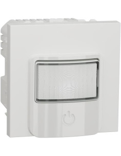 SE Датчик за движение PIR, 160°, обхват 8m @ h1.2m, LED ≤ 200W, изисква неутрала, 2 мод. цвят Бял Unica - NU352518 - Цена | LEDs