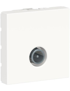 SE Розетка TV тип коаксиал 1.5dB 2 мод. цвят Бял Unica - NU346218 - Цена | LEDs4economy