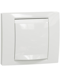 SE Лицева рамка с капак IP44 1х цвят Бял Unica - NU044218 - Цена | LEDs4economy