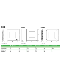 SE Лицева рамка с капак IP44 1х цвят Бял Unica - NU044218 - Цена | LEDs4economy 2