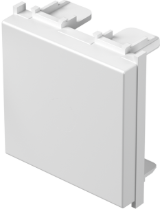 TEM Празен панел 2М, цвят Бял гланц, Modul - TM22PW - Цена | LEDs4economy