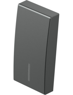 TEM Лицев панел ключ/бутон 1М с индикатор, цвят Антрацит, Modul - TM11ATIN - Цена | LEDs4economy