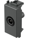 TEM Розетка TV индивидуална 0db 1M, цвят Антрацит, Modul - KM10AT - Цена | LEDs4economy