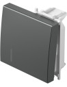 TEM Лицев панел ключ/бутон 2М с индикатор, цвят Антрацит, Modul - TM12ATIN - Цена | LEDs4economy