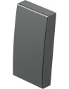TEM Лицев панел ключ/бутон 1М, цвят Антрацит, Modul - TM11AT - Цена | LEDs4economy