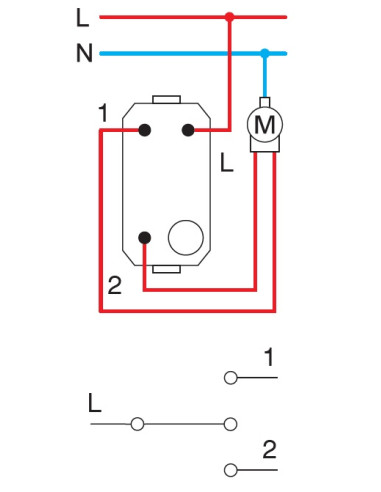 Ключ за щори 16A 1M, Modul TEM