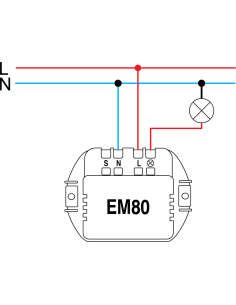 TEM Ключ безконтактен 10A 2M, Modul - EM80GW - Цена | LEDs4economy 2