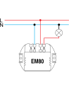 TEM Ключ безконтактен 10A 2M, Modul  - EM80GW - 2