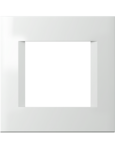 TEM Рамка 2M, цвят Бял гланц, Modul - OL20PW - Цена | LEDs4economy