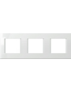 TEM Рамка 2+2+2M, цвят Бял мат, Modul - OL26MW - Цена | LEDs4economy
