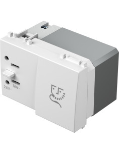 TEM Контакт за самобръсначка 3M, цвят Бял гланц, Modul - EM60PW - Цена | LEDs4economy