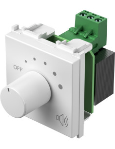 TEM Атенюатор 100V 35W 2M, цвят Бял гланц, Modul - EM95PW - Цена | LEDs4economy