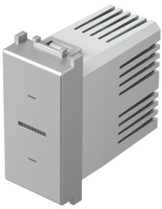 TEM Бутон с програмируемо реле 16A 1M, цвят Сребро мат, Modul - EM82ES - Цена | LEDs4economy