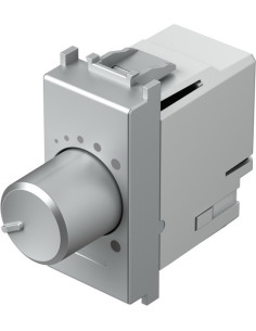TEM Димер ротативен R0-180W LED0-180VA 1M, цвят Сребро мат, Modul - EM14ES - Цена | LEDs4economy