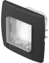 TEM Рамка 2M IP44 за ключове, цвят Черен мат, Modul - CM22SB - Цена | LEDs4economy