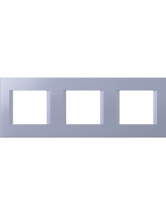 TEM Рамка 2+2+2M, цвят Син мат, Modul - OL26IB - Цена | LEDs4economy