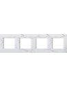 TEM Рамка 2+2+2+2M, цвят Бял камък, Modul - OL28SW - Цена | LEDs4economy