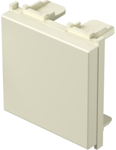 TEM Празен панел 2М, цвят Крем гланц, Modul - TM22IW - Цена | LEDs4economy