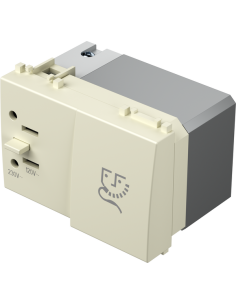 TEM Контакт за самобръсначка 3M, цвят Крем гланц, Modul - EM60IW - Цена | LEDs4economy