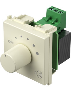TEM Атенюатор 100V 35W 2M, цвят Крем гланц, Modul - EM95IW - Цена | LEDs4economy 2