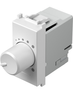 TEM Димер ротативен R0-180W LED0-180VA 1M, цвят Бял мат, Modul - EM14MW - Цена | LEDs4economy