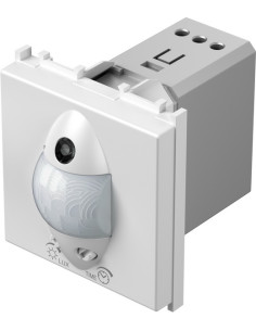 TEM Датчик за движение PIR, 110°, обхват 8m @ h1.2m, ≤ 80W, изисква неутрала, 2M, цвят Бял мат, Modul - EM32MW - Цена | LEDs4eco