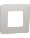 SE Лицева рамка 1х цвят Сив / Бял Unica Studio Color  /до изчерпване/ - NU280224 - 2