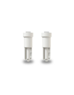 OSRAM КОМПЛЕКТ 2бр. LED ЛАМПИ 2723DWP-02B W2.3W/T5 6000K 12V 0.25W W2X4.6D - 4062172254687 - Цена | LEDs4economy 2