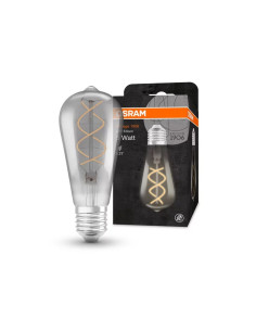 LEDVANCE LED ЛАМПА VINTAGE 1906 EDISON SMOKE25 5W/250/818 E27 - 4099854091315 - Цена | LEDs4economy
