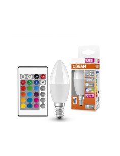 LEDVANCE LED ЛАМПА В КУТИЯ CLB40 RGB REM 4.9W/827 230V FR E14 - 4058075430853 - Цена | LEDs4economy 2