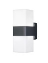 LEDVANCE ЛАМПА ЗА ОТКРИТО SMART WIFI CUBE WALL UPDOWN RGBW 900lm DG IP44 SMART  - 4058075478077