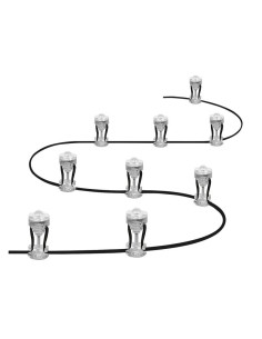 LEDVANCE LED ЛЕНТА SMART WIFI GARDEN DOT 9P RGBW 380lm IP65 SMART - 4058075478534 - Цена | LEDs4economy