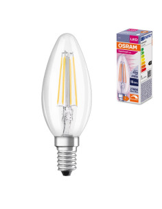 LEDVANCE LED ЛАМПА PARATHOM DIM CLB FIL40 4.5W/827 E14 - 4099854067532 - Цена | LEDs4economy