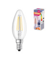 LEDVANCE LED ЛАМПА PARATHOM DIM CLB FIL40 4.5W/827 E14 - 4099854067532