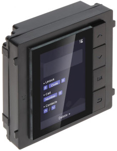 Hikvision Модул LCD дисплей с адресна книга за входен панел KD8, - DS-KD-DIS - Цена | LEDs4economy