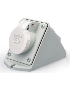 Scame Промишлен контакт за открит монтаж 3P 16A 40-50V IP44 серия IEC309 - 530.01613 - Цена | LEDs4economy