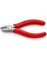 Knipex Клещи диагонални резачки, червена ръкохватка 110мм, с отваряща пружина, - K7011110 - Цена | LEDs4economy