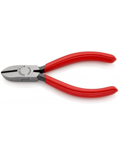 Knipex Клещи диагонални резачки, червена ръкохватка 110мм, - K7001110 - Цена | LEDs4economy