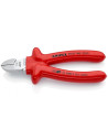 Knipex Клещи диагонални резачки, хромирани, VDE 1000V гумирана червена ръкохватка 160мм, - K7007160 - Цена | LEDs4economy