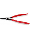 Knipex Зегер клещи, Ø85-140мм, червена ръкохватка 320мм, с отваряща пружина,  - K4611A4 - 4