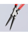 Knipex Зегер клещи, Ø40-100мм, червена ръкохватка 210мм, с отваряща пружина,  - K4611A3 - 3